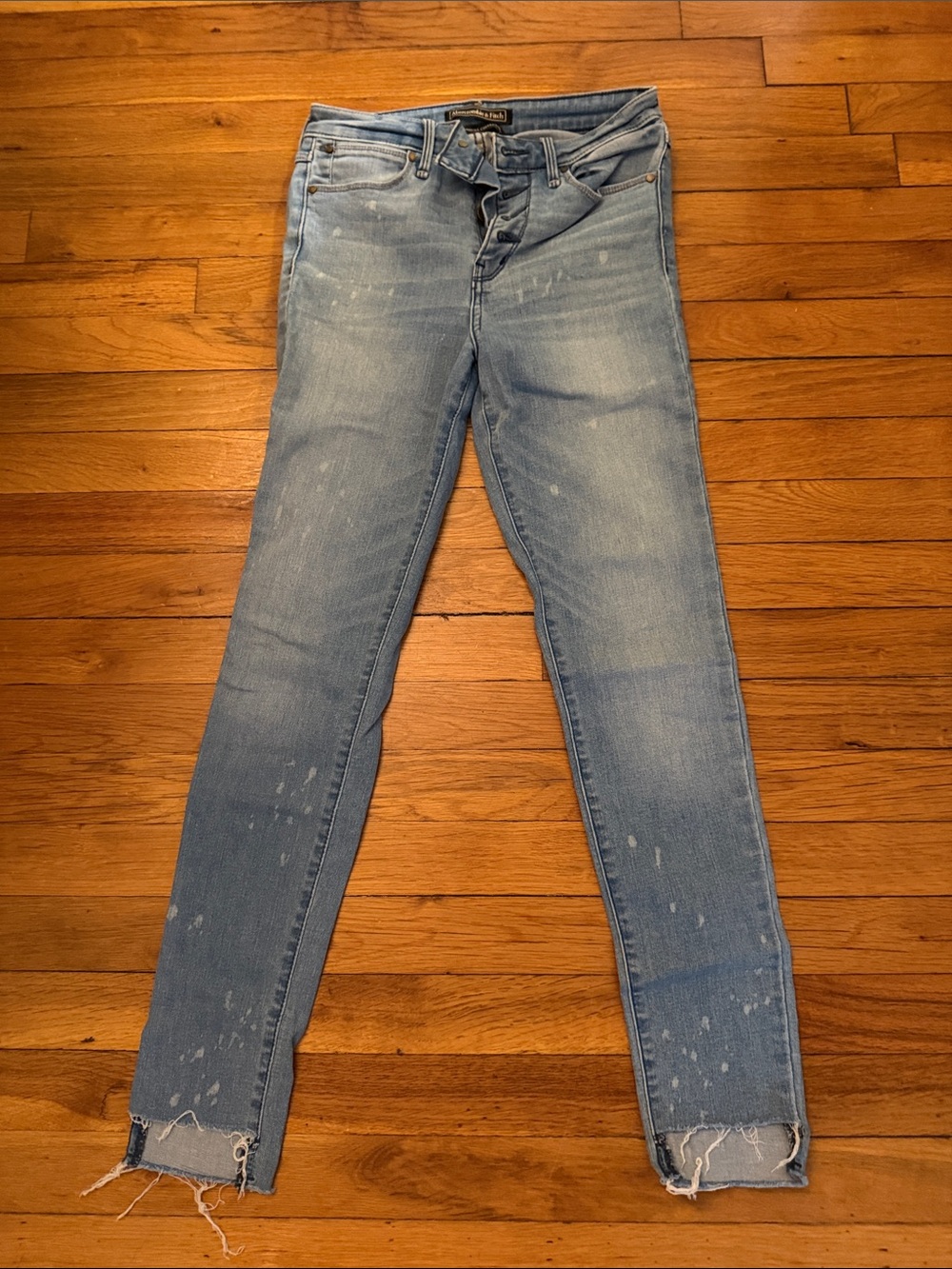 Abercrombie & Fitch Light Blue Women's Skinny Jeans